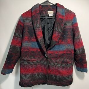 PS Coldwater Creek multicolor blazer.